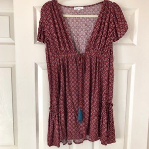 Babydoll dress w/ tassels